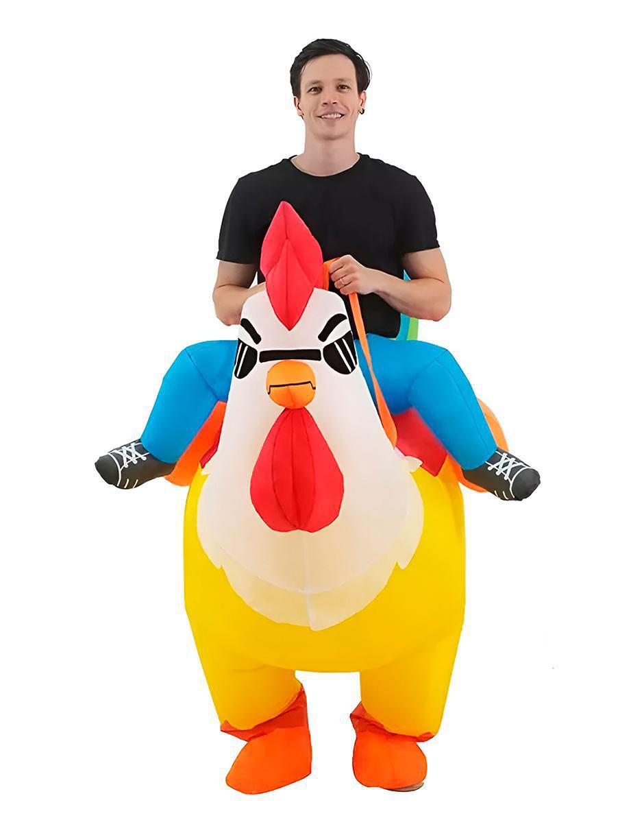 Disfraz de gallina unisex 5