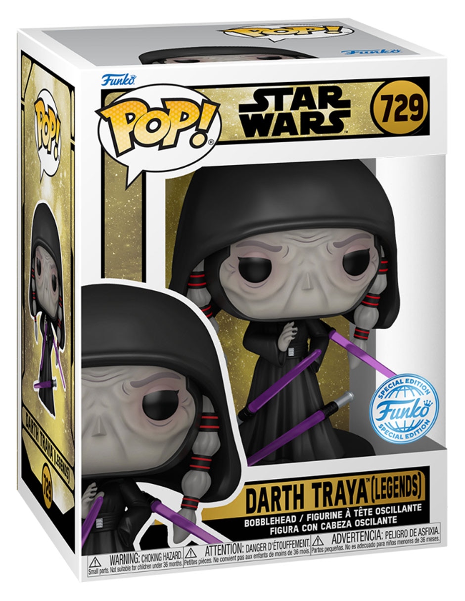 POP! Star Wars Darth Traya Legends especial cabeza oscilante 2