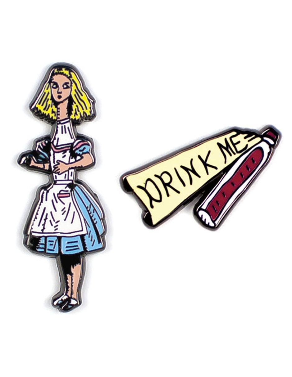 Pin de metal Alice in Wonderland Pin de metal Alice in Wonderland