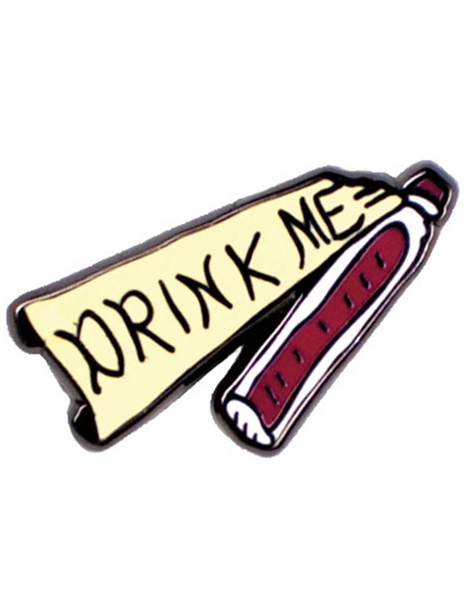 Pin de metal Alice in Wonderland 3