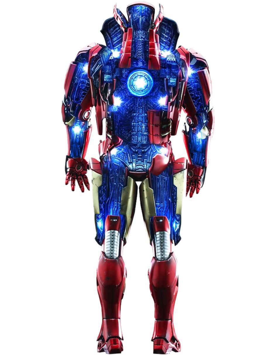 Figura de colección articulada Marvel Avengers: Iron Man Iron Man Mark VII collectors con luz Figura de colección articulada Marvel Avengers: Iron Man Iron Man Mark VII collectors con luz