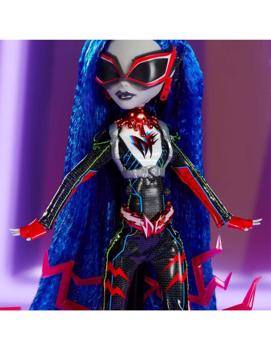 Figura de colección articulada Monster High Deadfast Ghoulia Yelps articulada 5