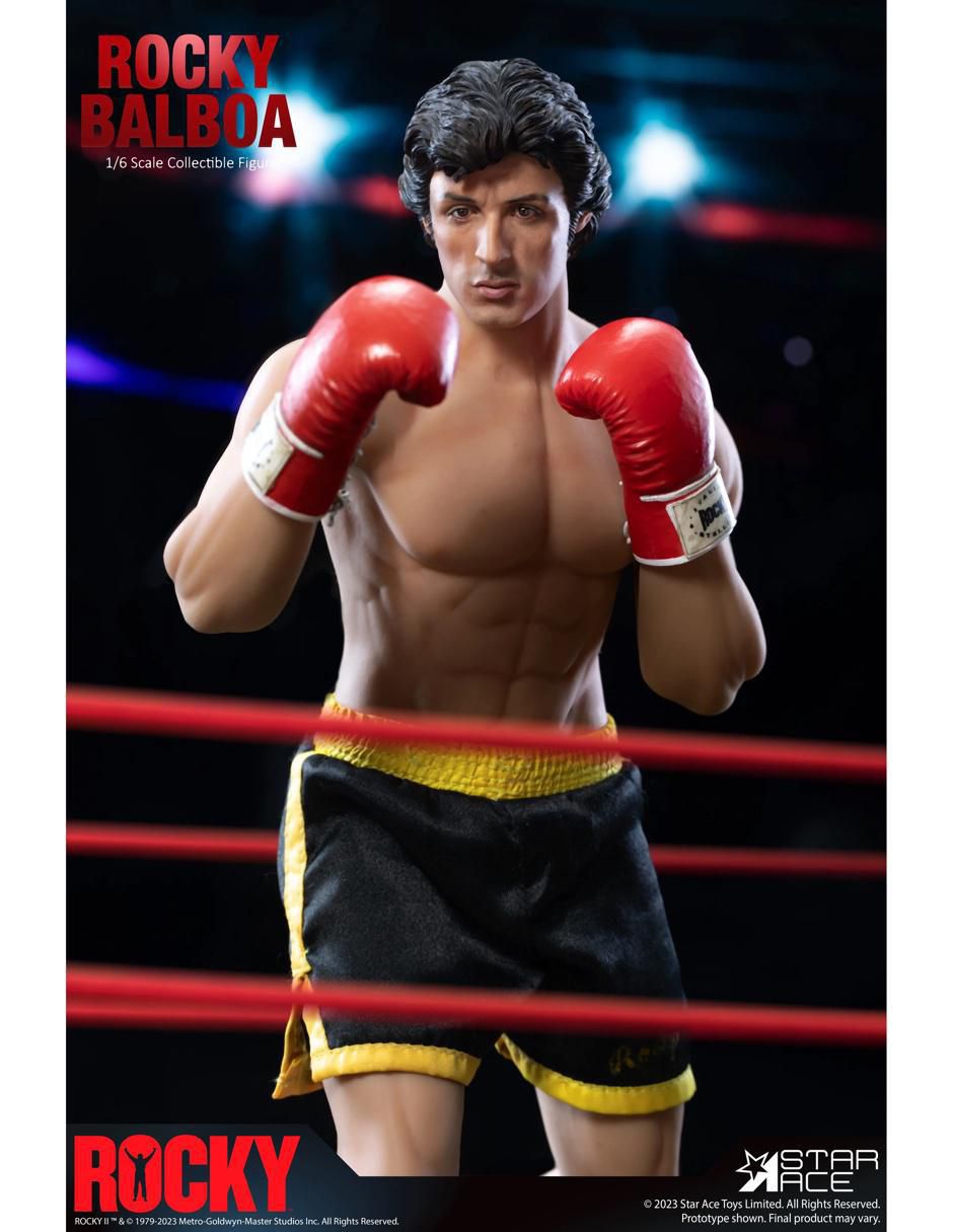 Figura de colección articulada Rocky 45th Rocky Balboa 3