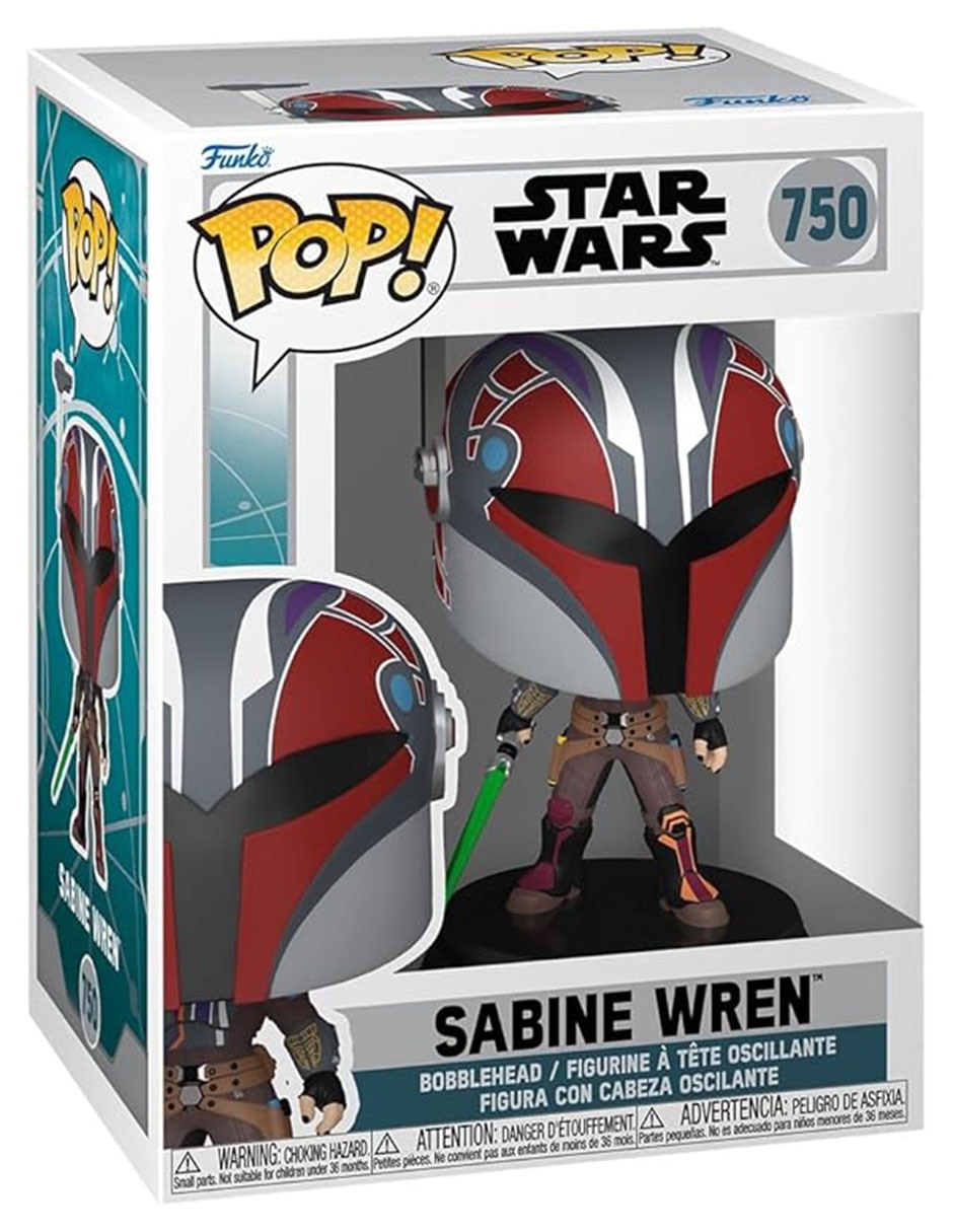 POP! Star Wars Sabine Wren cabeza oscilante 2