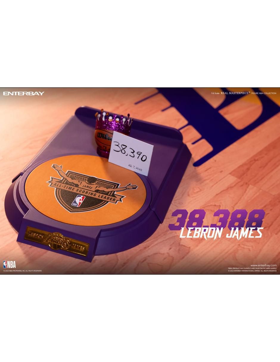 Figura de colección articulada Lebron jame space jam NBA collectors 7
