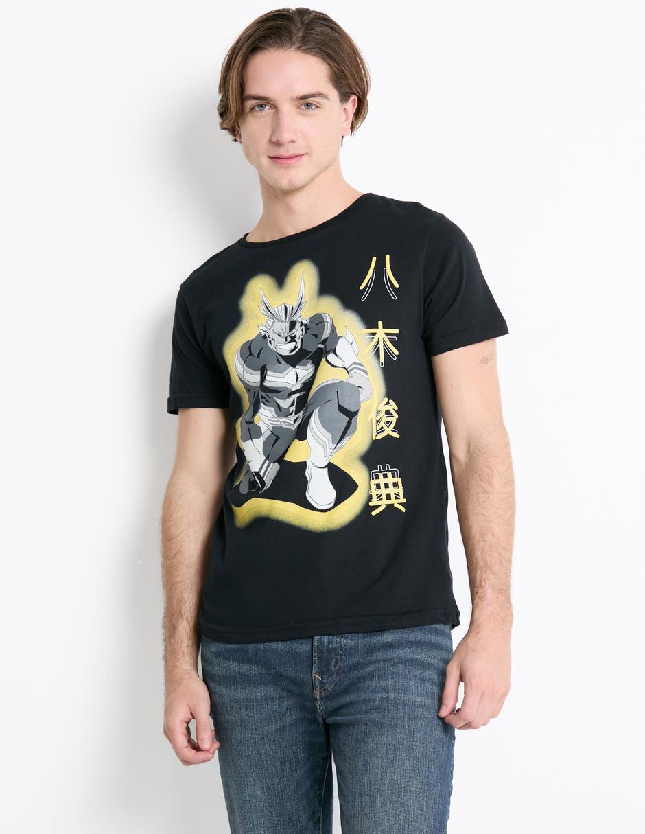 Playera cuello redondo para hombre