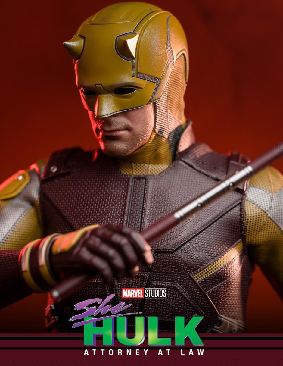 Figura de colección articulada She Hulk Daredevil collectors 3