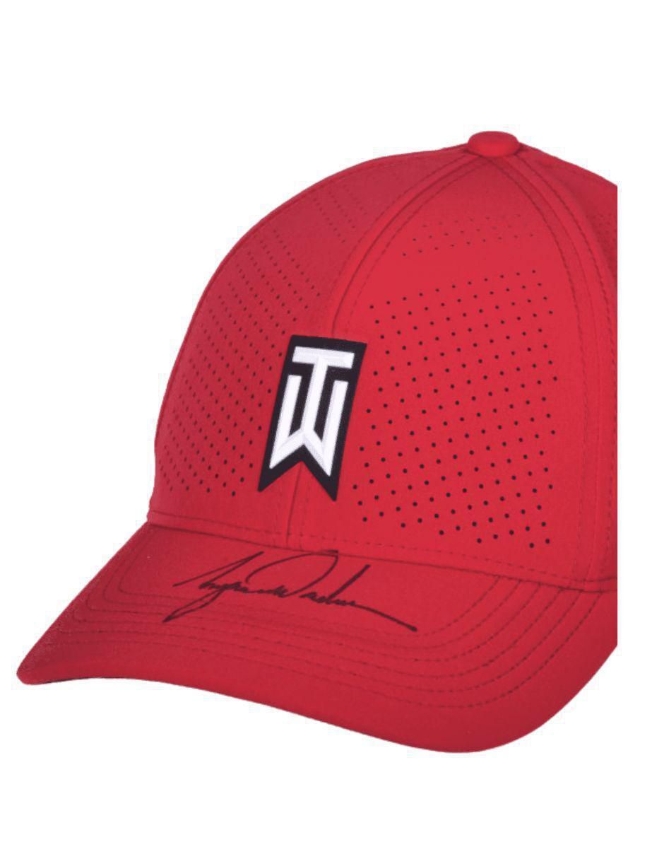 Gorra autografiada por Tiger Woods 3