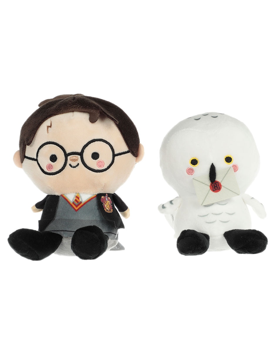 Peluche de Harry y Hedwig Diferentes formas Peluche de Harry y Hedwig Diferentes formas
