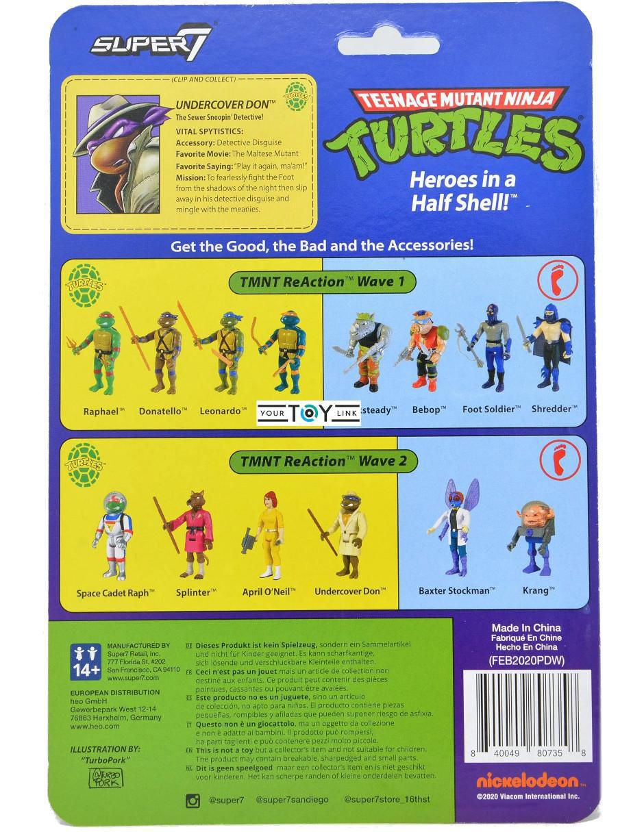 Figura coleccionable articulada Teenage Mutant Ninja Turtles Donatello 3