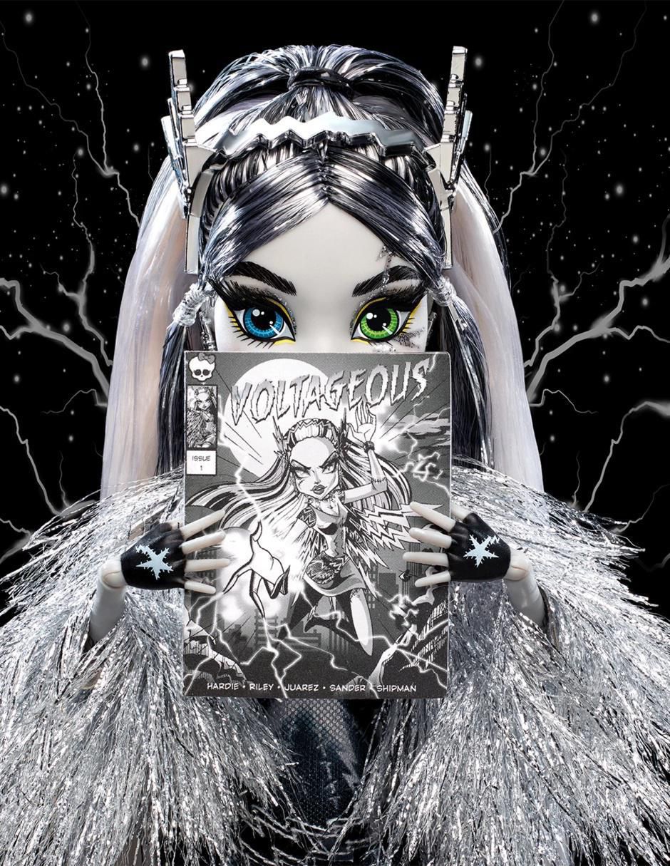Figura de colección articulada Monster High Frankie Stein limitada 5