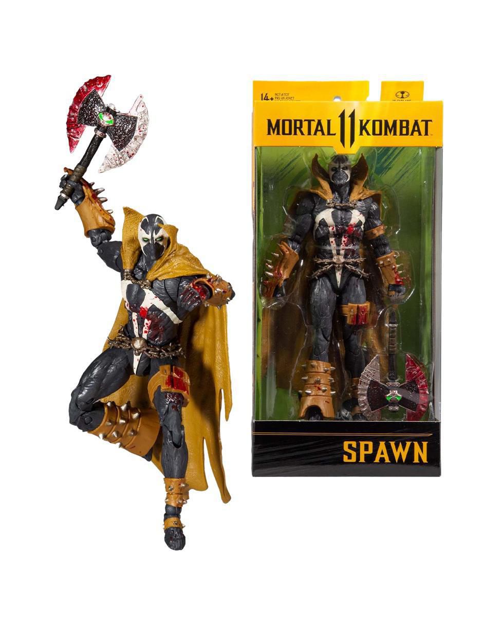 Figura de colección articulada Mortal Kombat Spawn ultimate 2