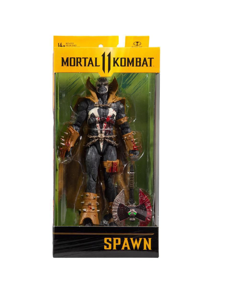 Figura de colección articulada Mortal Kombat Spawn ultimate 8