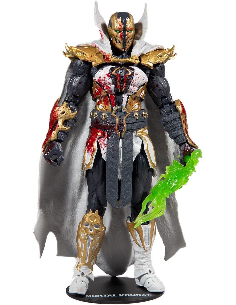 Figura de colección articulada Mortal Kombat Spawn ultimate