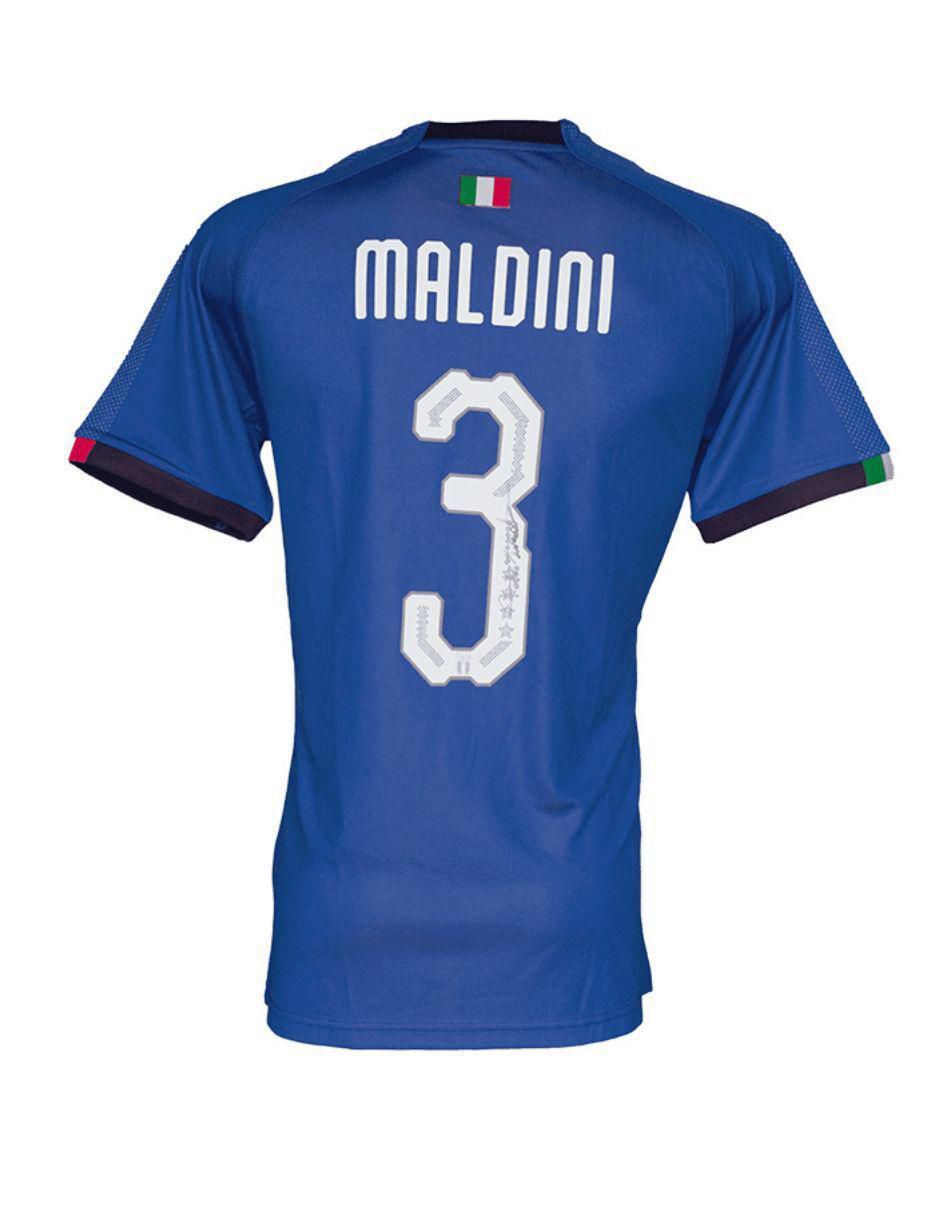 Jersey autografiado por Paolo Maldini 2