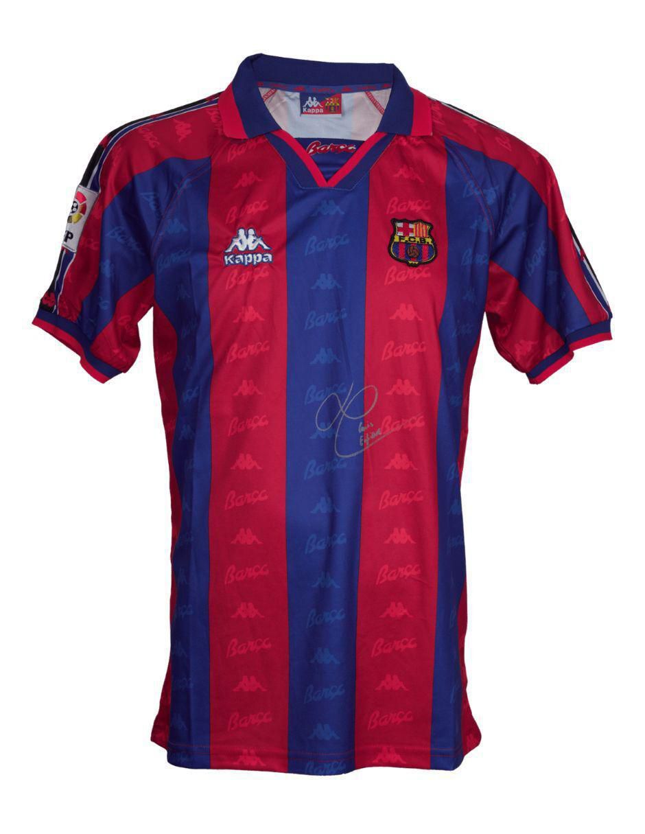 Jersey autografiado por Luis Enrique 2