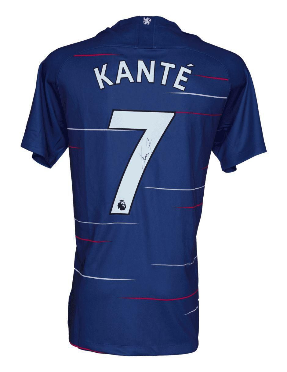 Jersey autografiado por N'golo Kanté 2