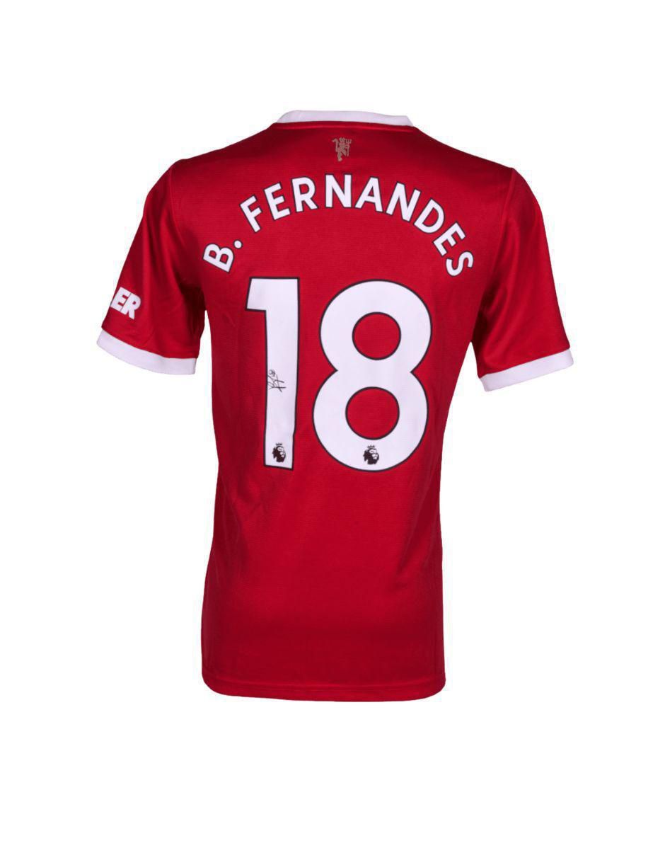 Jersey autografiado por Bruno Fernandes 2
