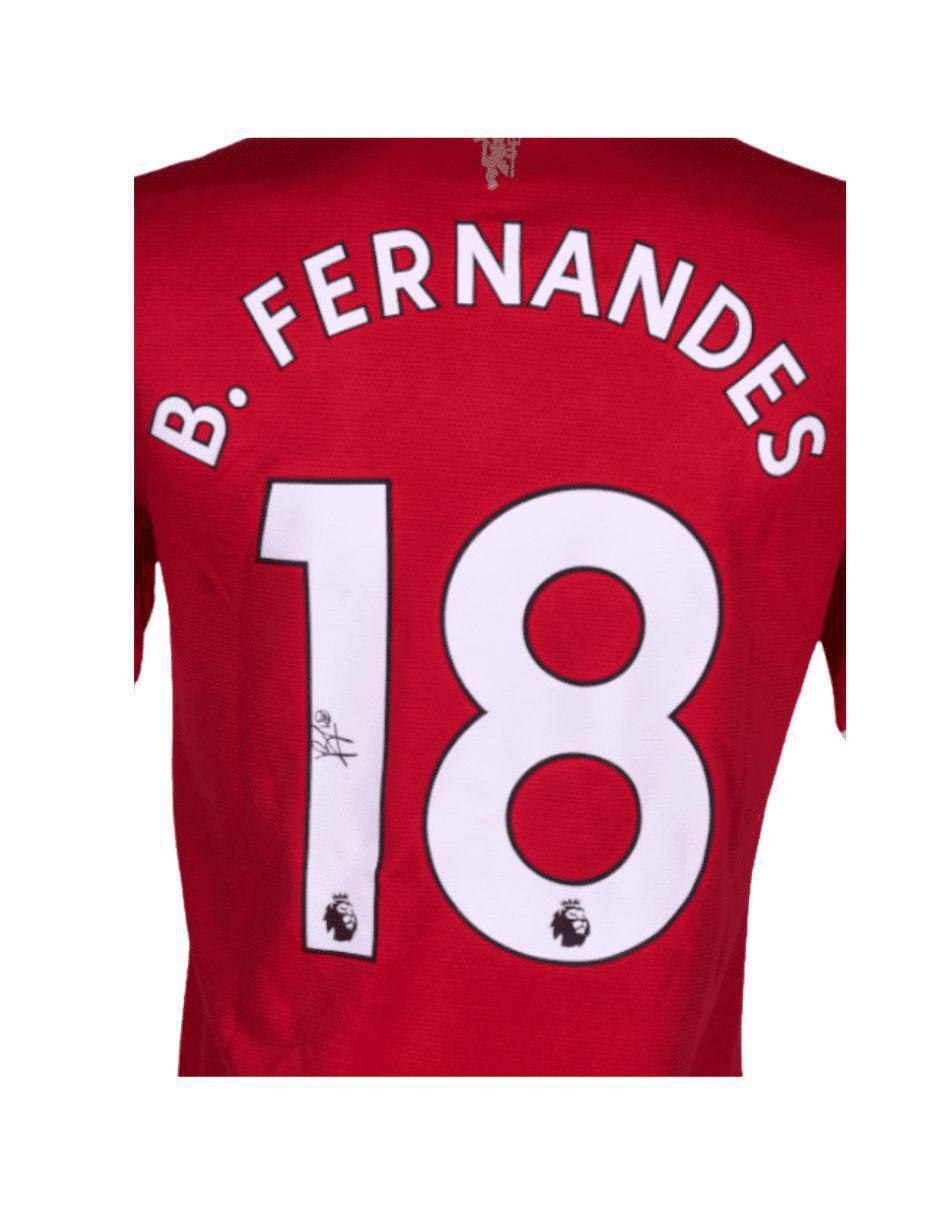 Jersey autografiado por Bruno Fernandes 3