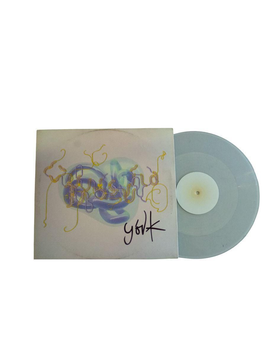 Disco de vinilo autografiado por Björk 2
