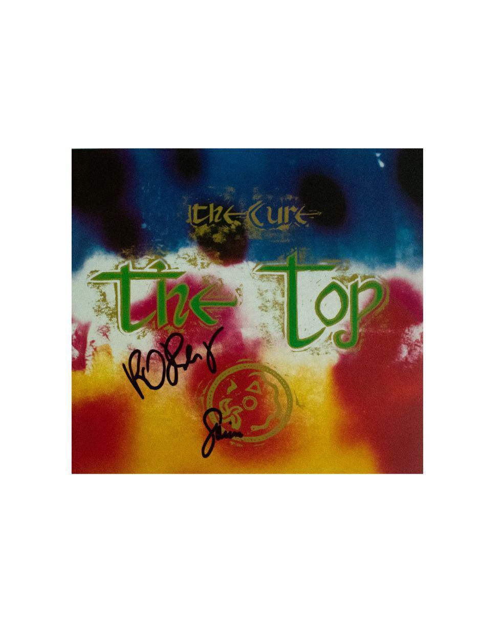 Disco de vinilo autografiado por The Cure