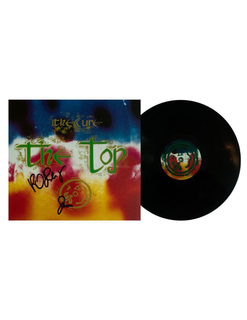 Disco de vinilo autografiado por The Cure 2