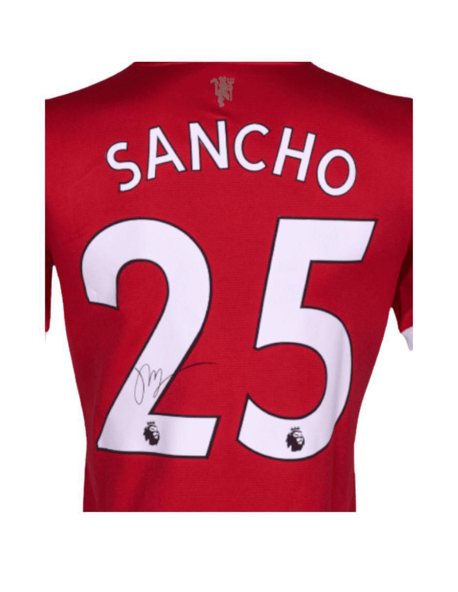 Jersey autografiado por Jadon Sancho 3