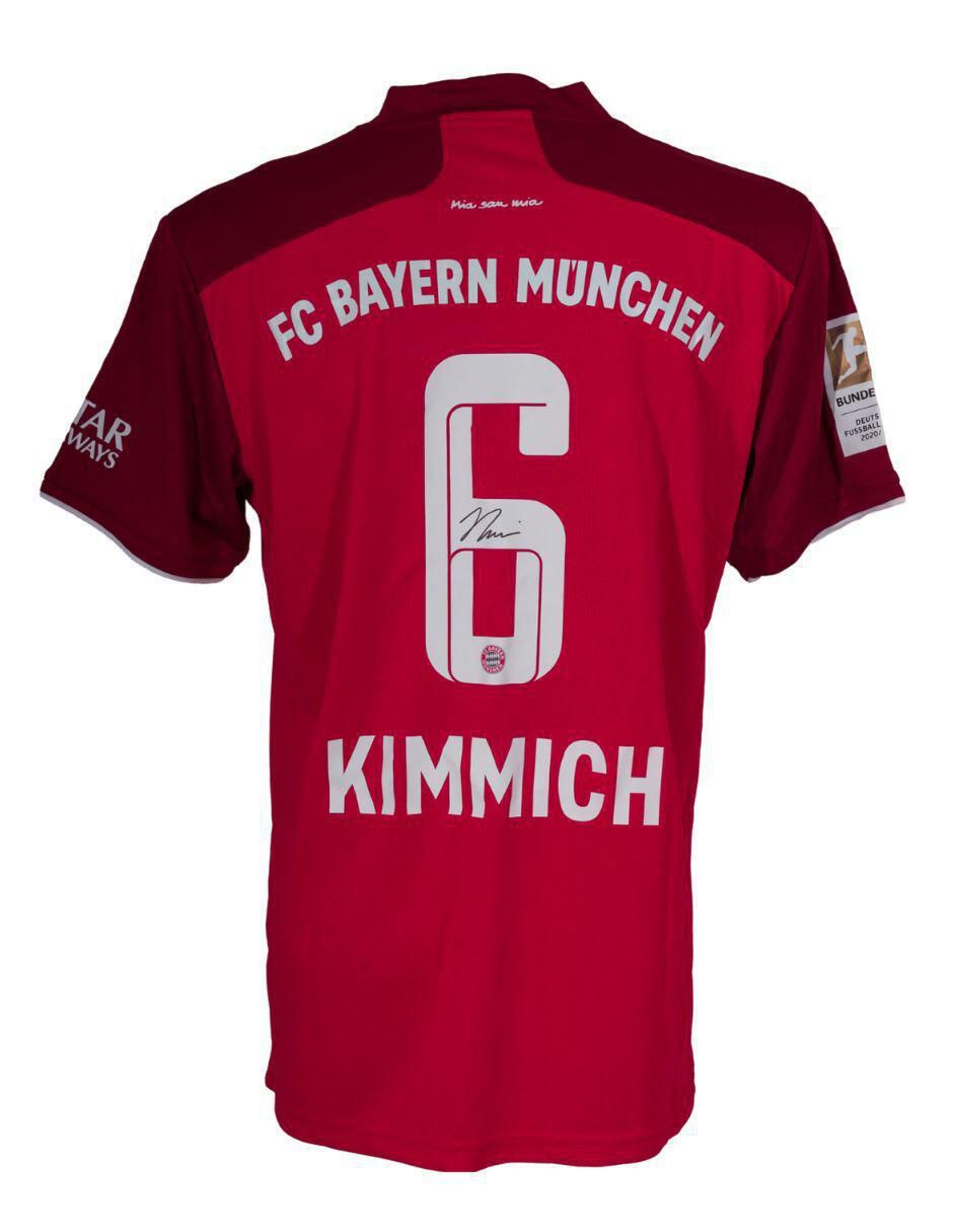 Jersey autografiado por Joshua Kimmich 2