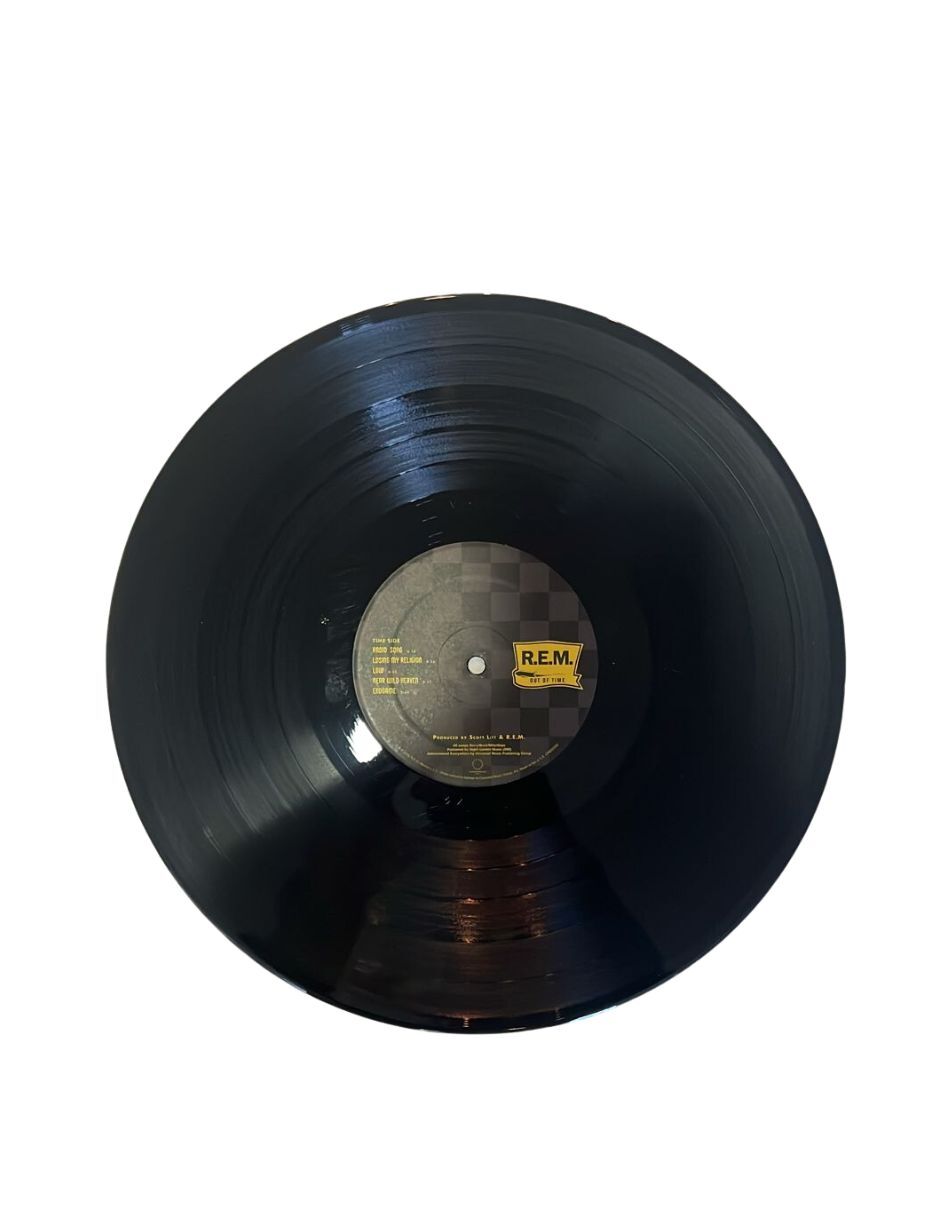 Disco de vinilo autografiado por R.E.M 5
