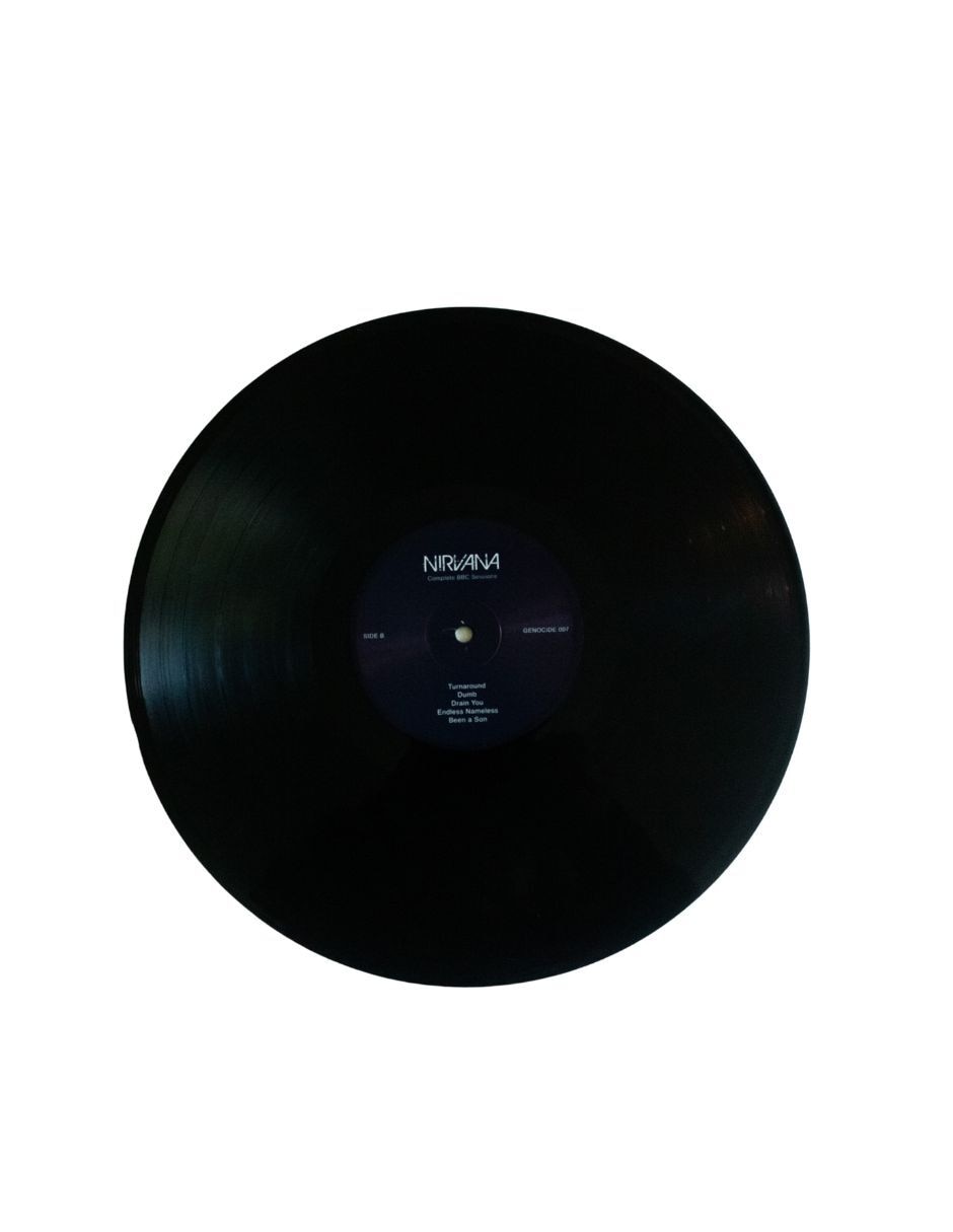 Disco de vinilo autografiado por Nirvana 4