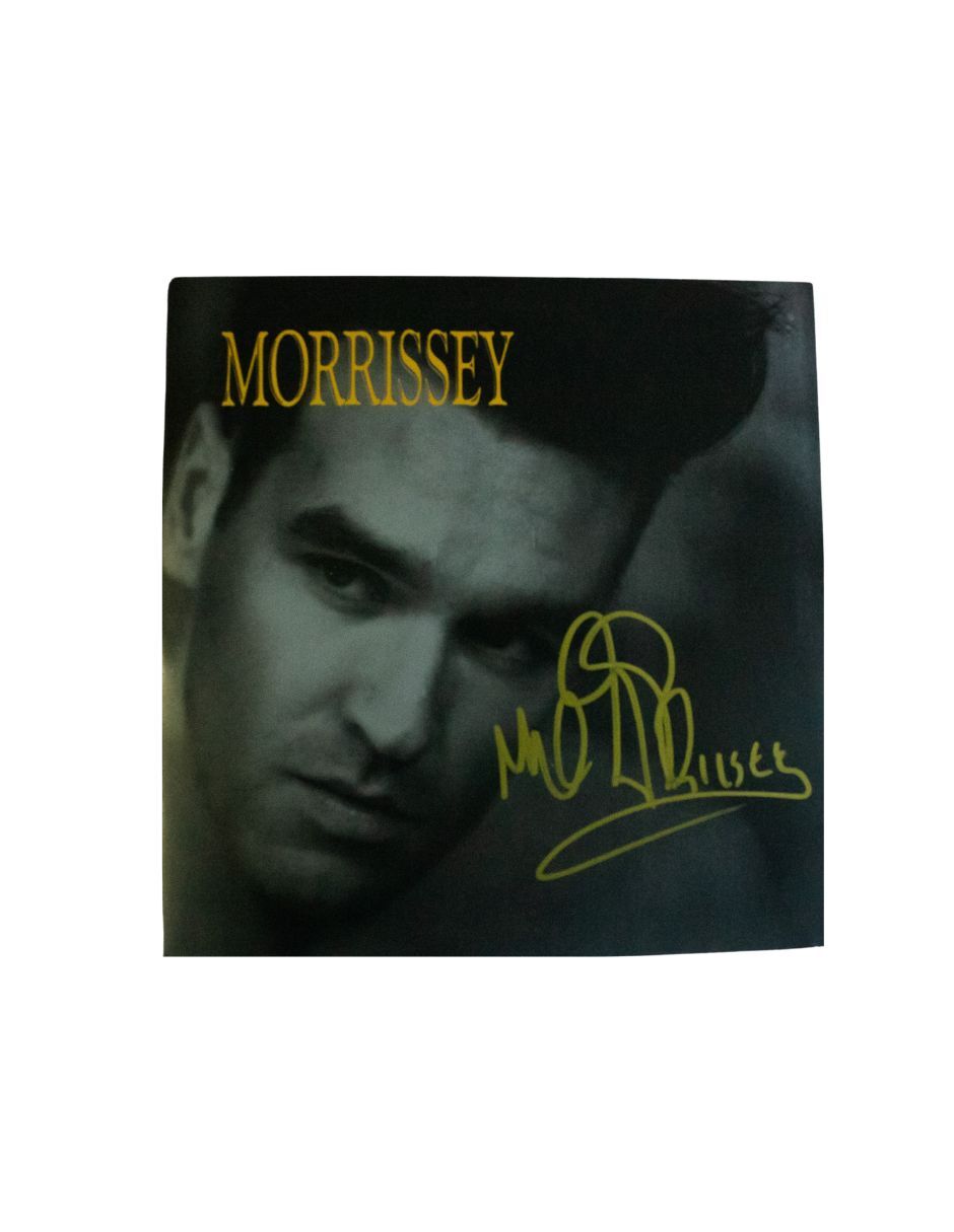 Disco de vinilo autografiado por Morrissey Disco de vinilo autografiado por Morrissey