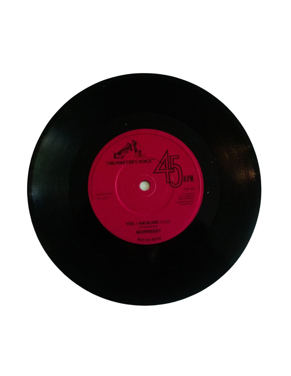 Disco de vinilo autografiado por Morrissey 4