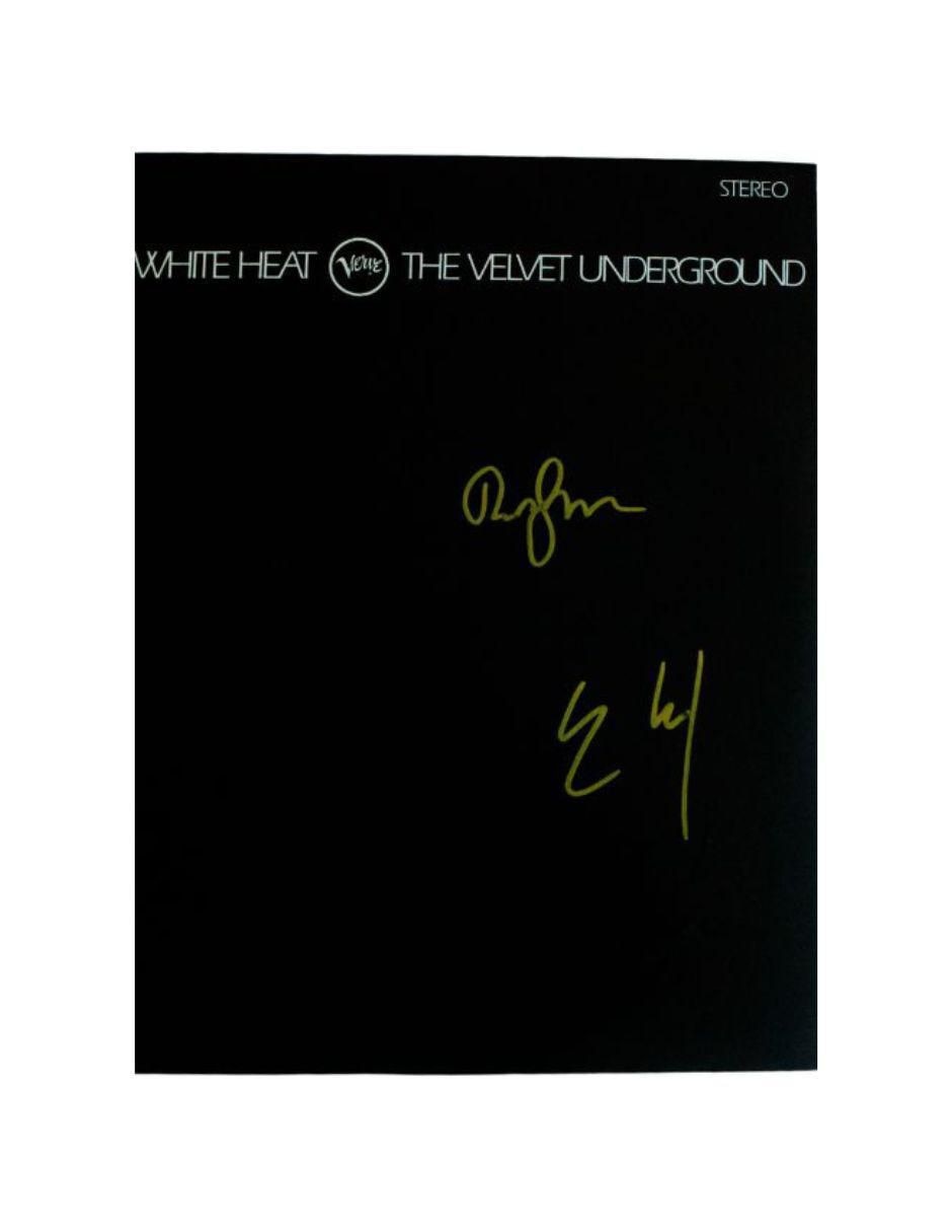 Disco de vinilo autografiado por The Velvet Underground 2