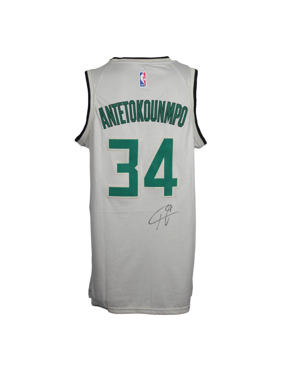 Jersey autografiado por Giannis Antetokounmpo Jersey autografiado por Giannis Antetokounmpo