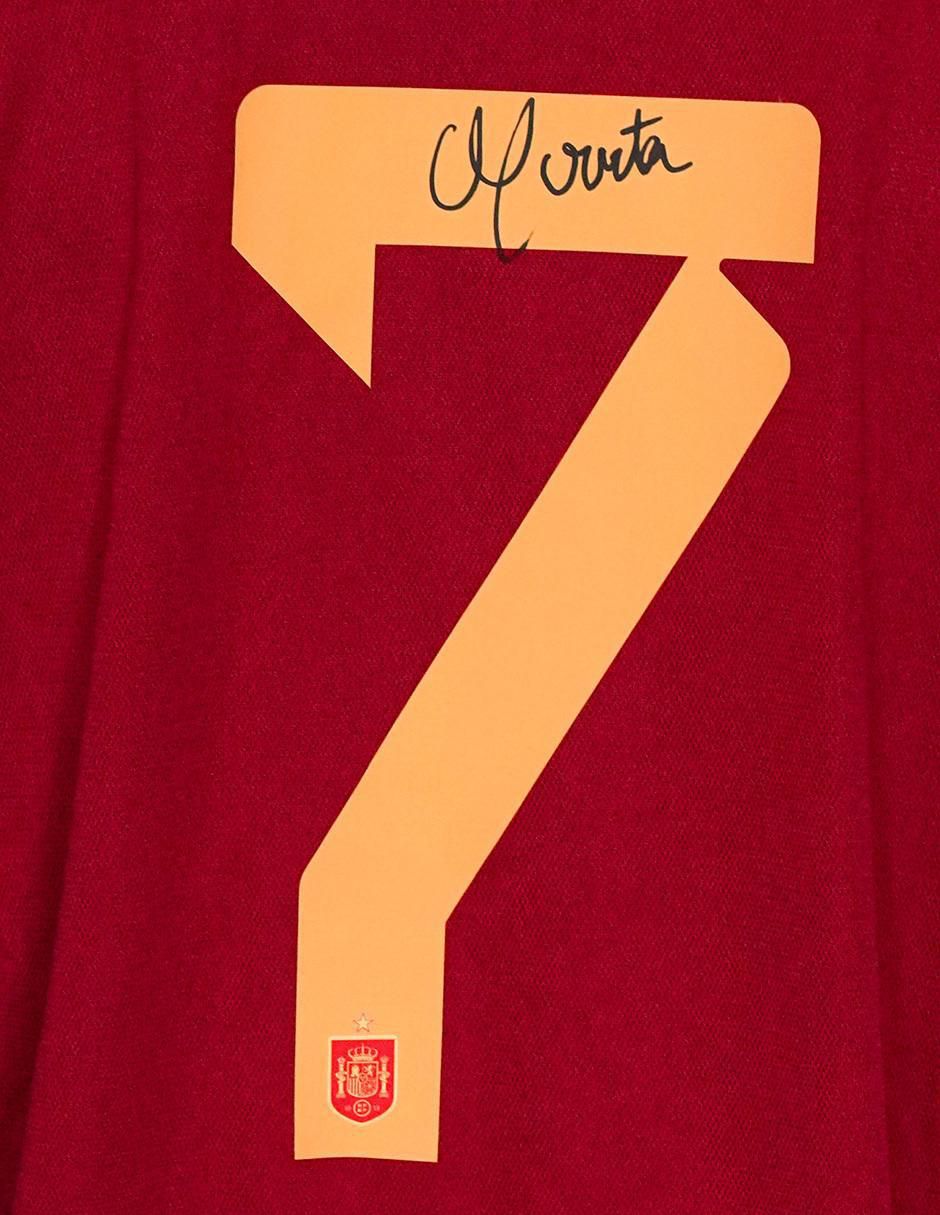 Jersey autografiado por Álvaro Morata 2