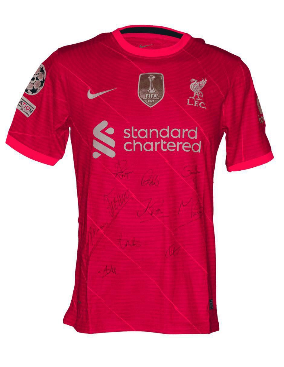 Jersey autografiado por Varios 2