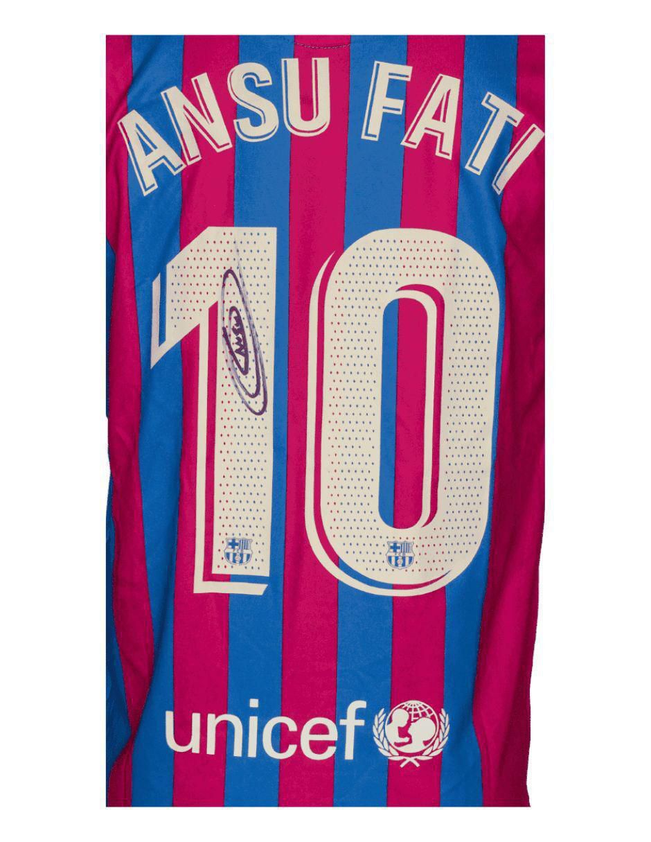 Jersey autografiado por Ansu Fati 3