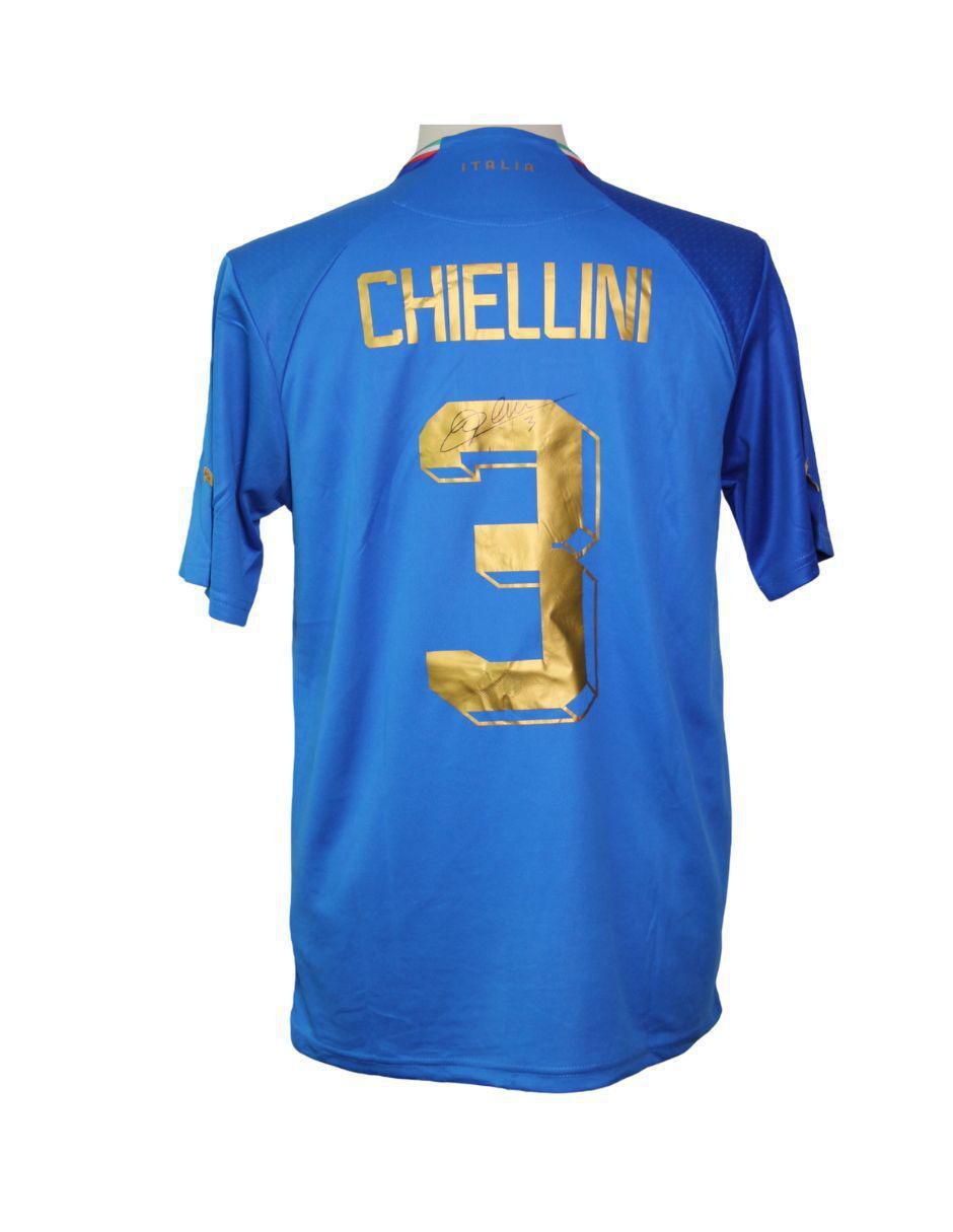 Jersey autografiado por Giorgio Chiellini