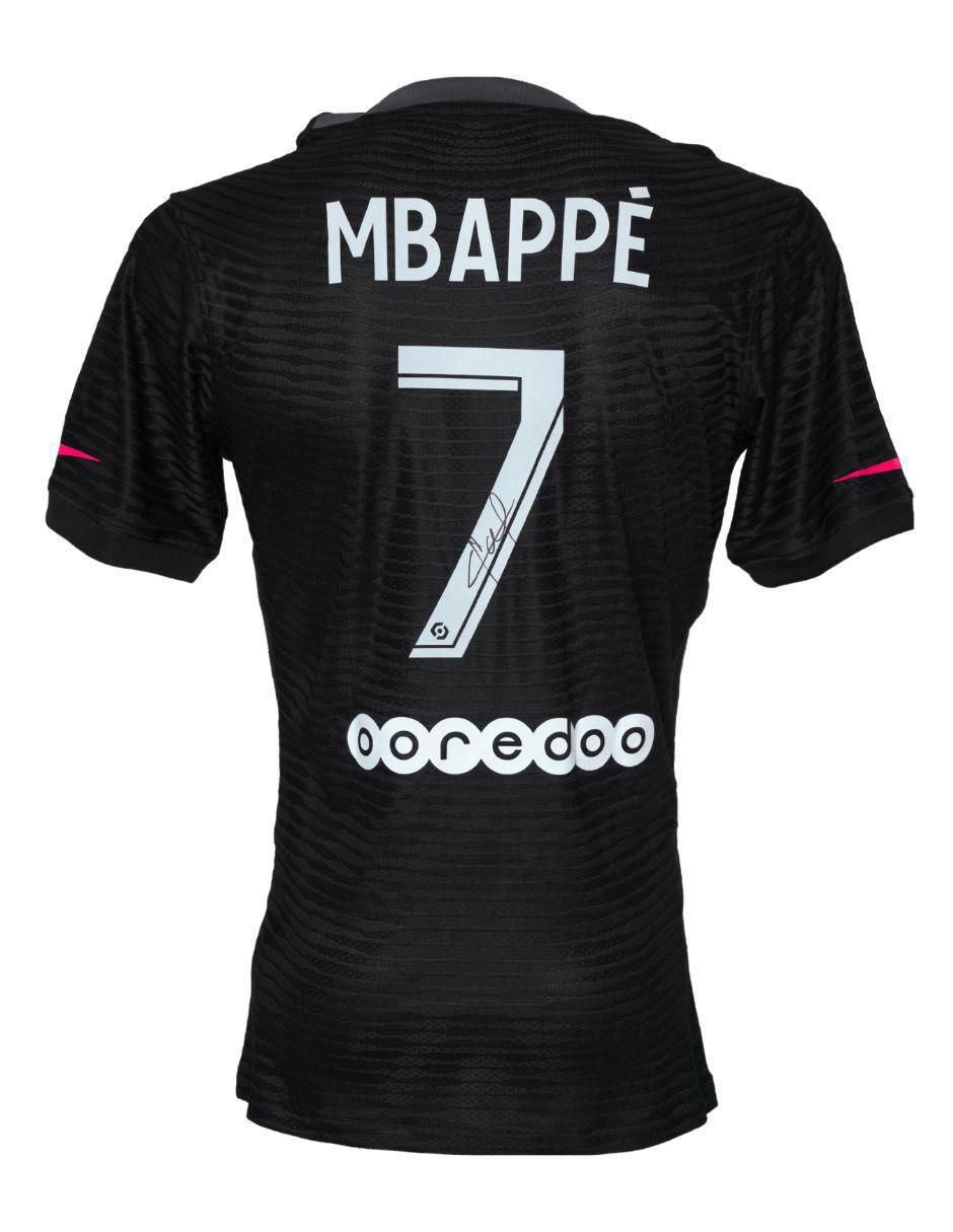 Jersey autografiado por Kylian Mbappé 2
