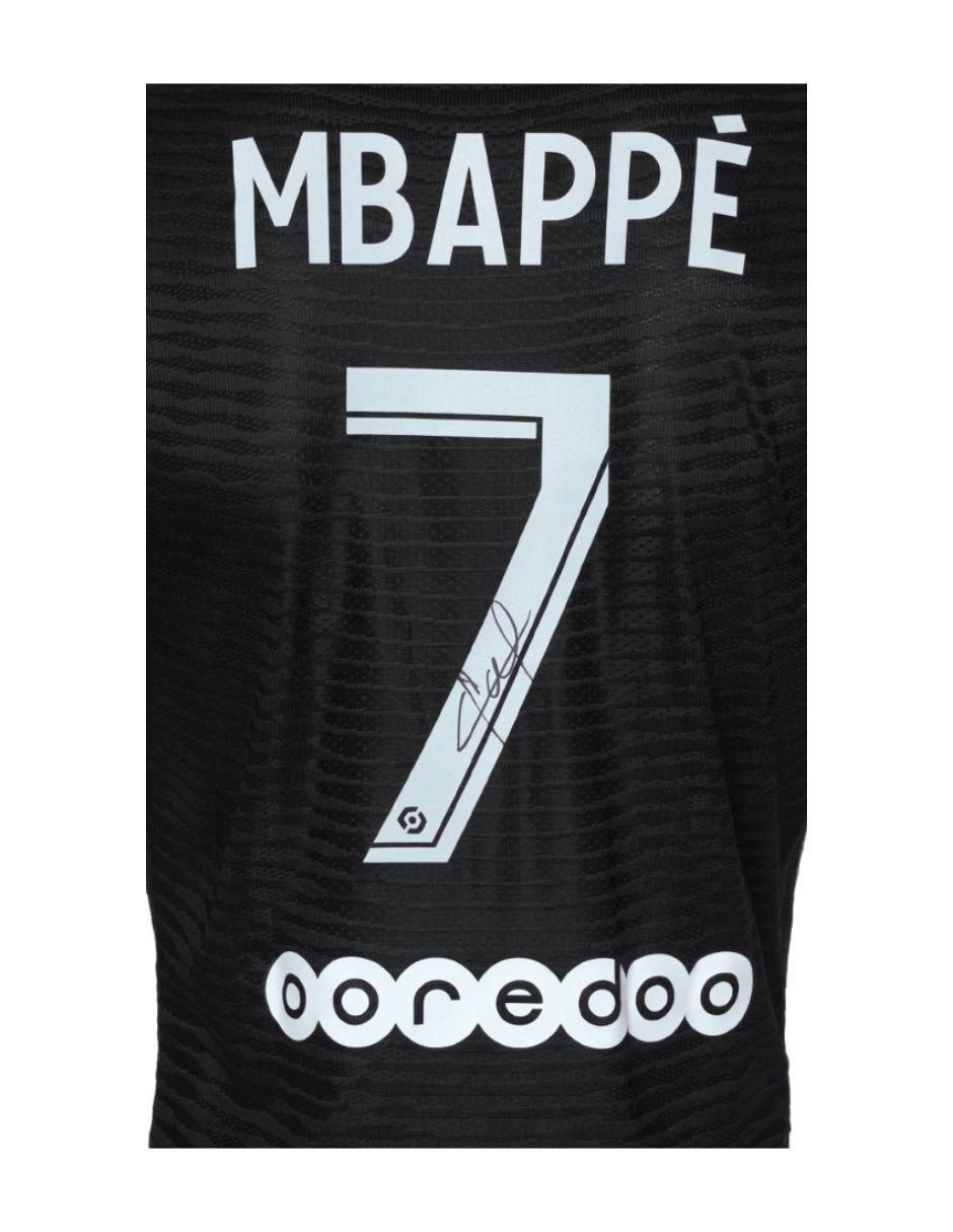Jersey autografiado por Kylian Mbappé 3