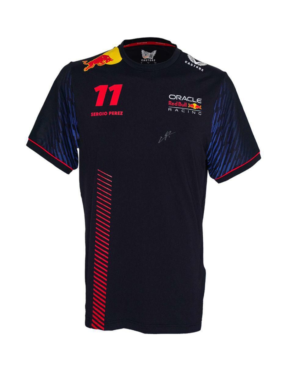 Playera autografiada por Sergio Checo Pérez 3