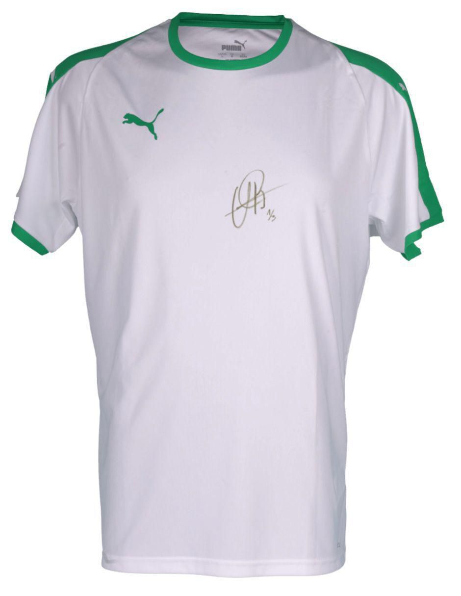 Playera autografiada por Usain Bolt 3