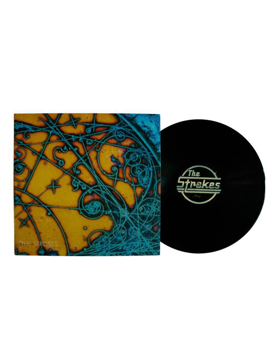 Disco de vinilo autografiado por The Strokes 2