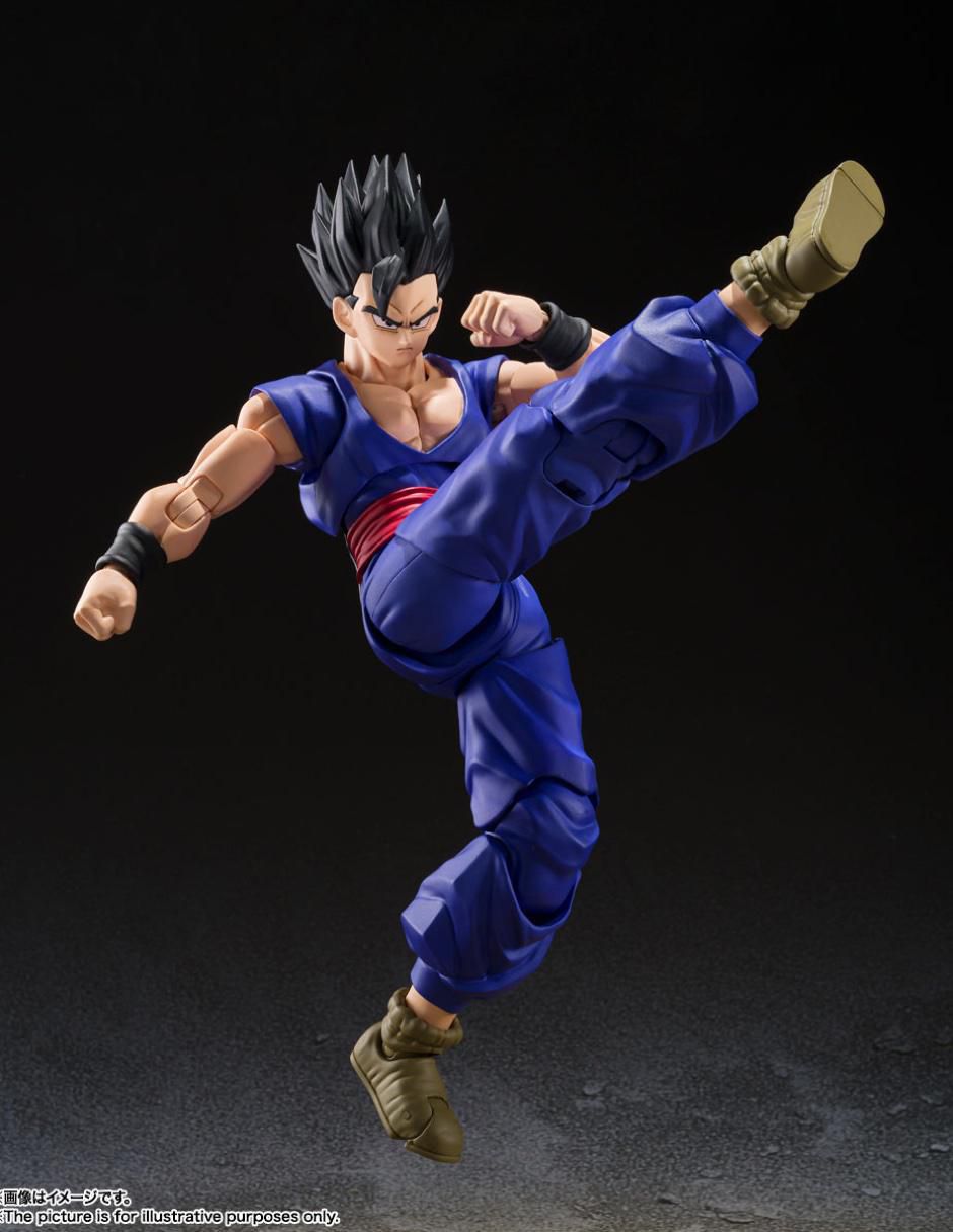 Figura de colección articulada Dragon Ball Super Gohan ultimate 4