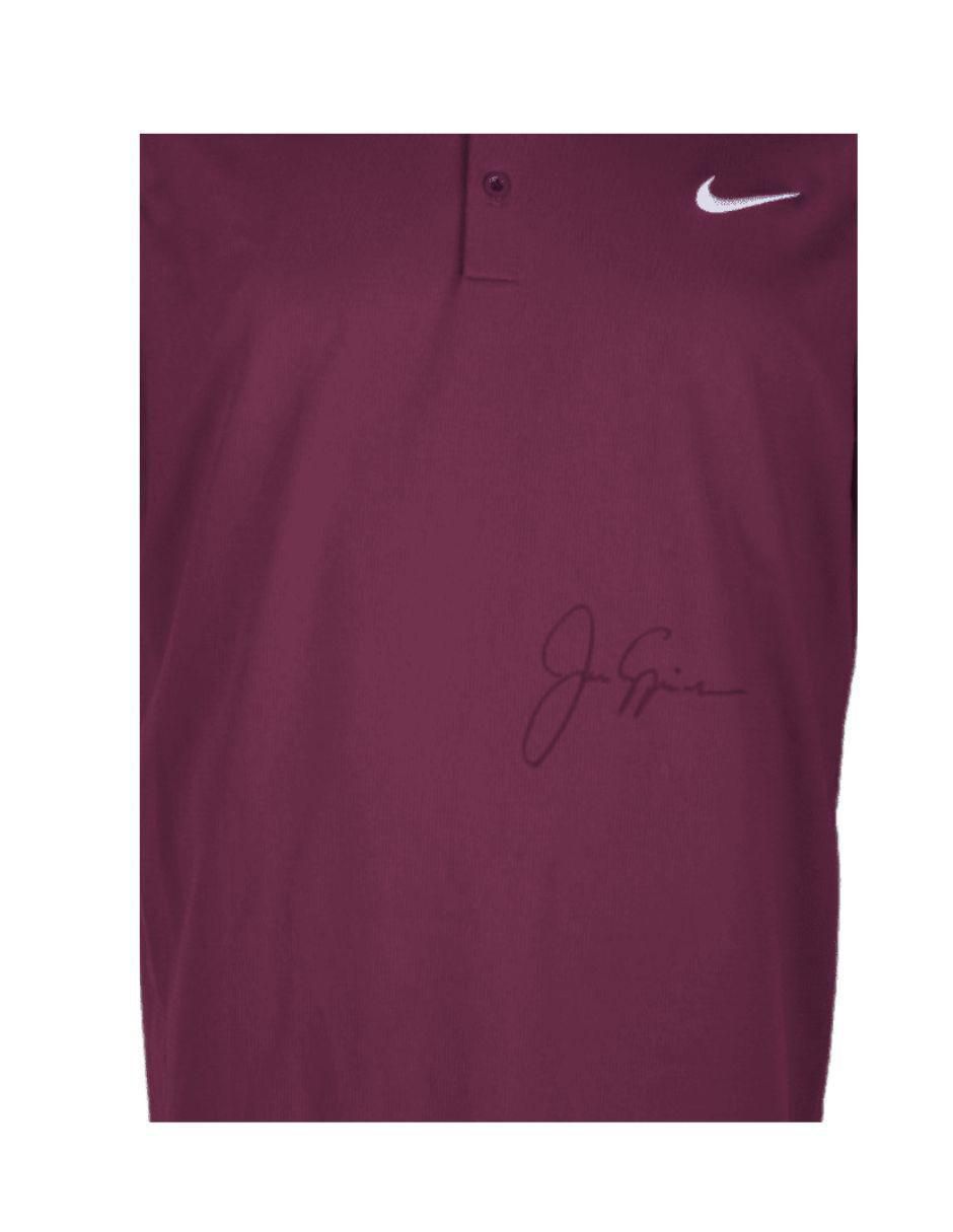 Playera autografiado por Jack Nicklaus 2