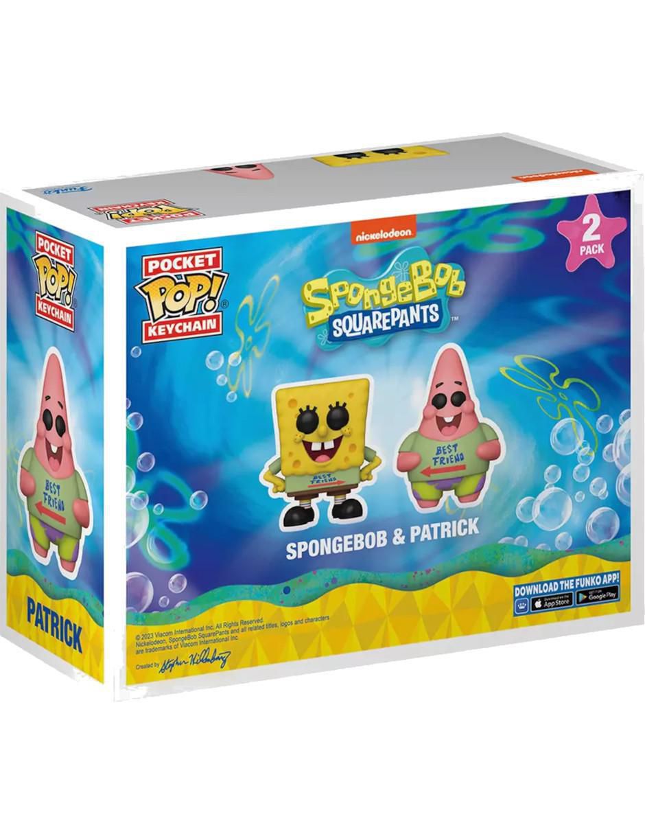 Funko POP! Keychain Bob Esponja Bob Esponja y Patricio 3