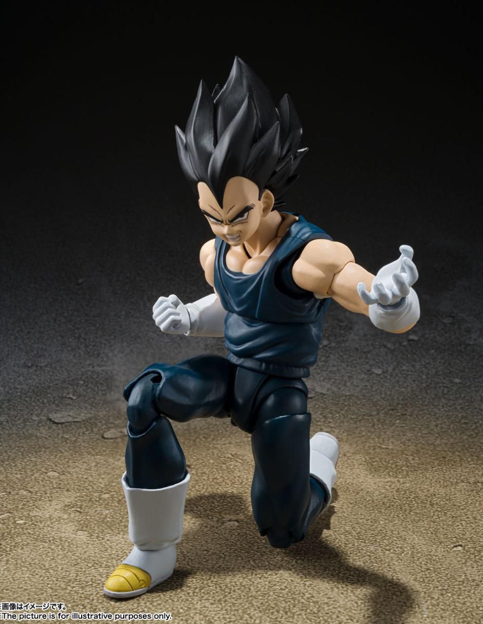 Figura de colección articulada Dragon Ball Super Vegeta Super Hero 3
