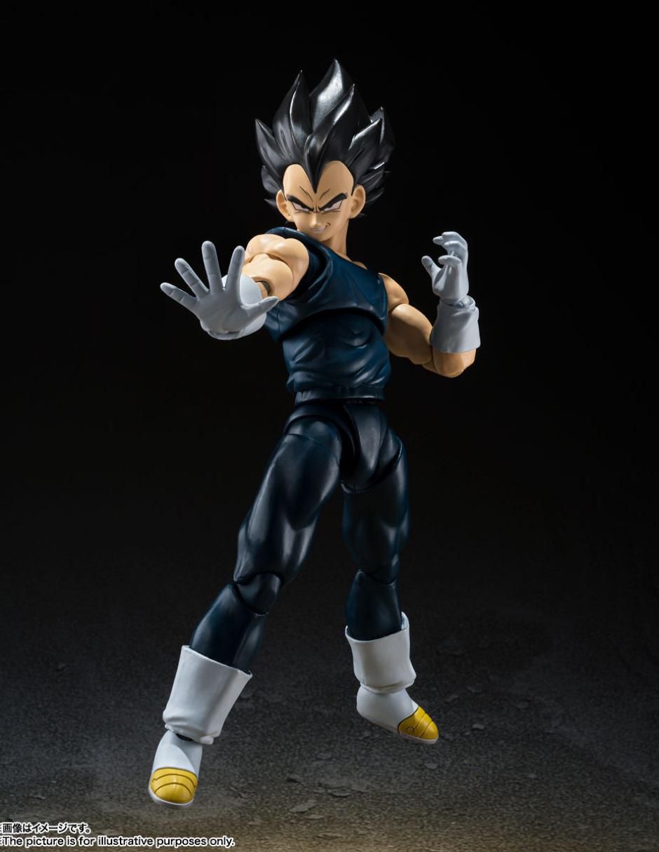Figura de colección articulada Dragon Ball Super Vegeta Super Hero 4
