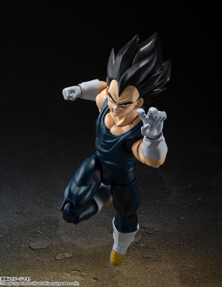 Figura de colección articulada Dragon Ball Super Vegeta Super Hero 5