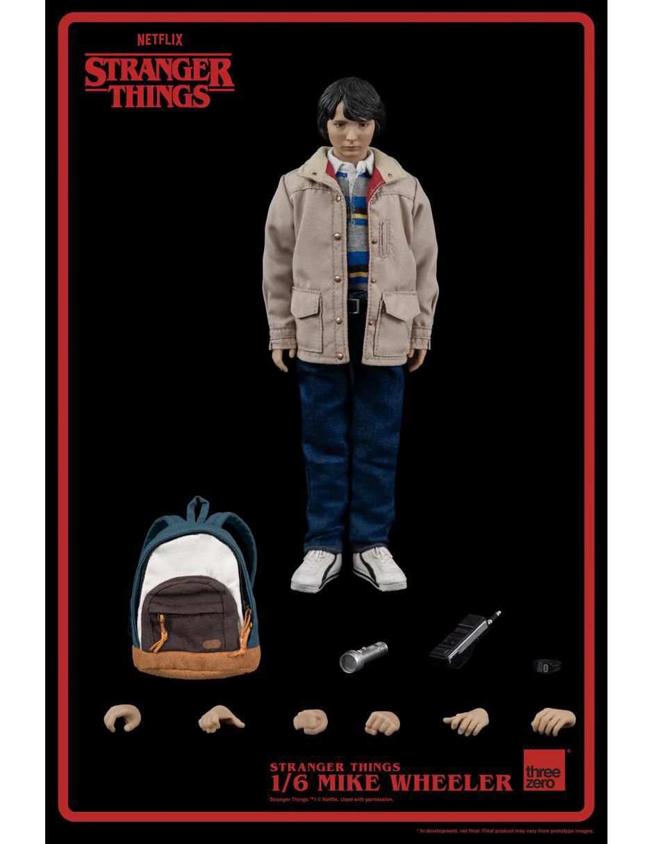 Figura de colección articulada Stranger Things Mike collectors 2